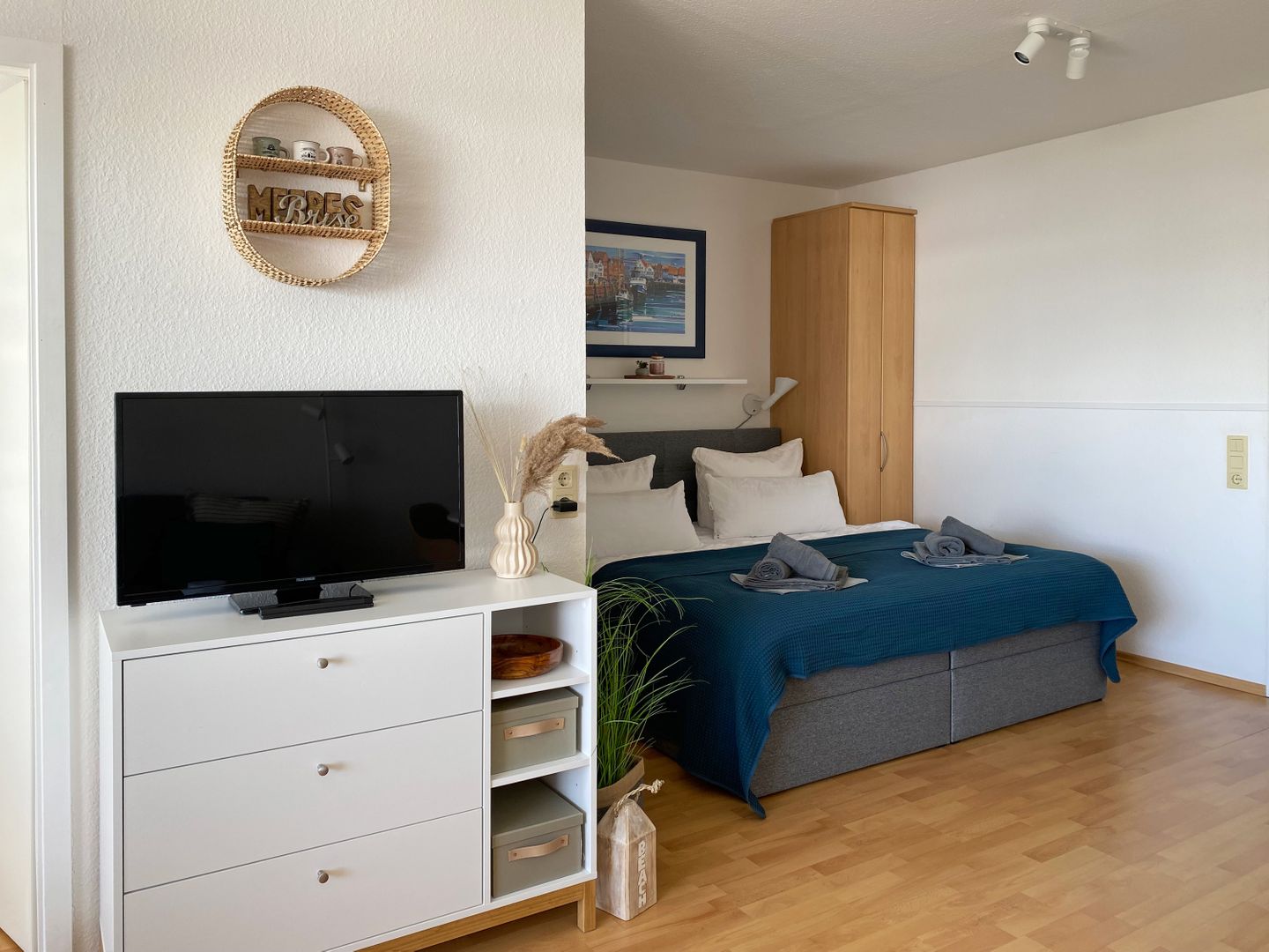 Kaiserhof Apartment 785, Typ E  - Bett