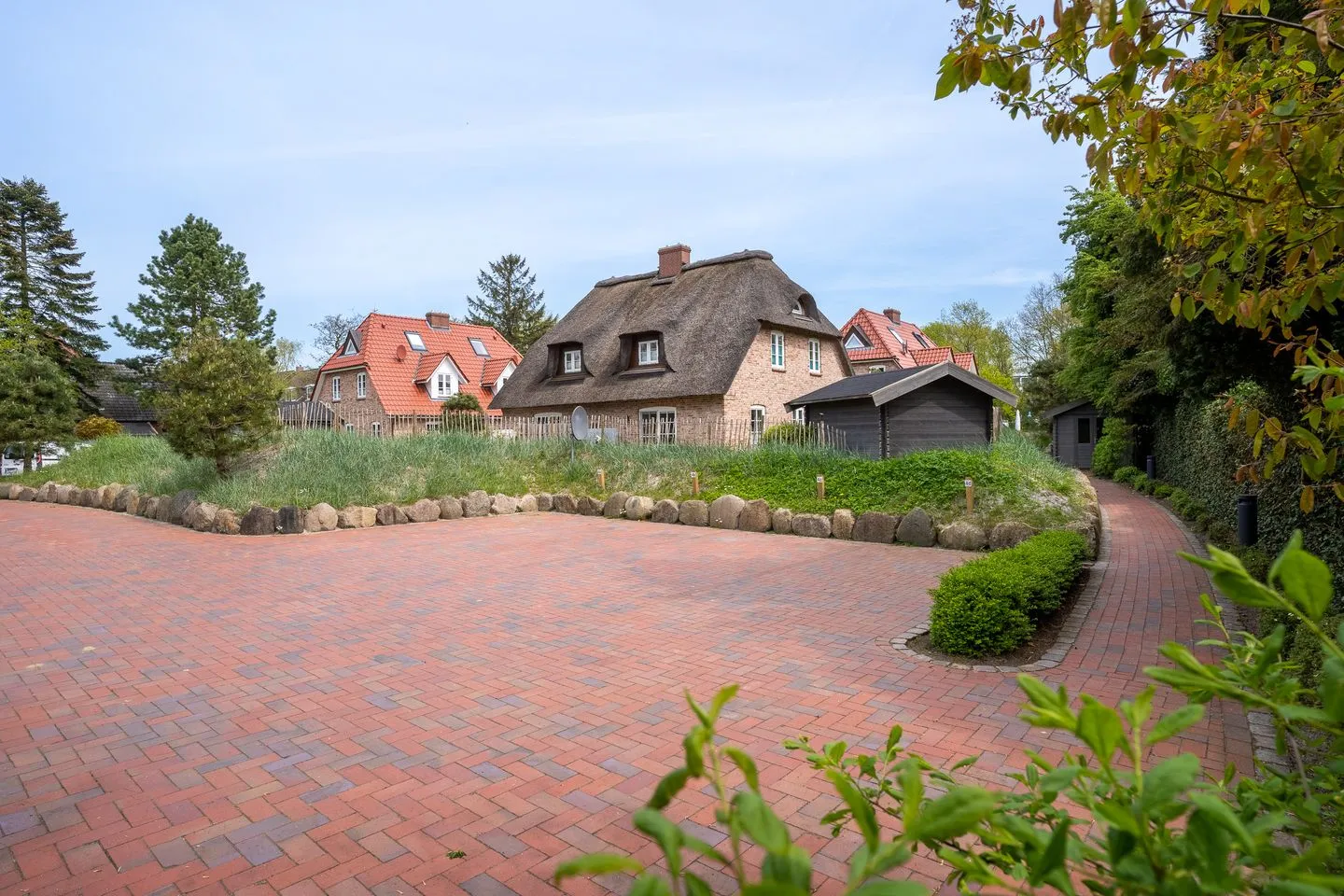 Reetdachhaus Dünengras SPO Reetdachhaus Dünengras SPO SPO Dorf - 