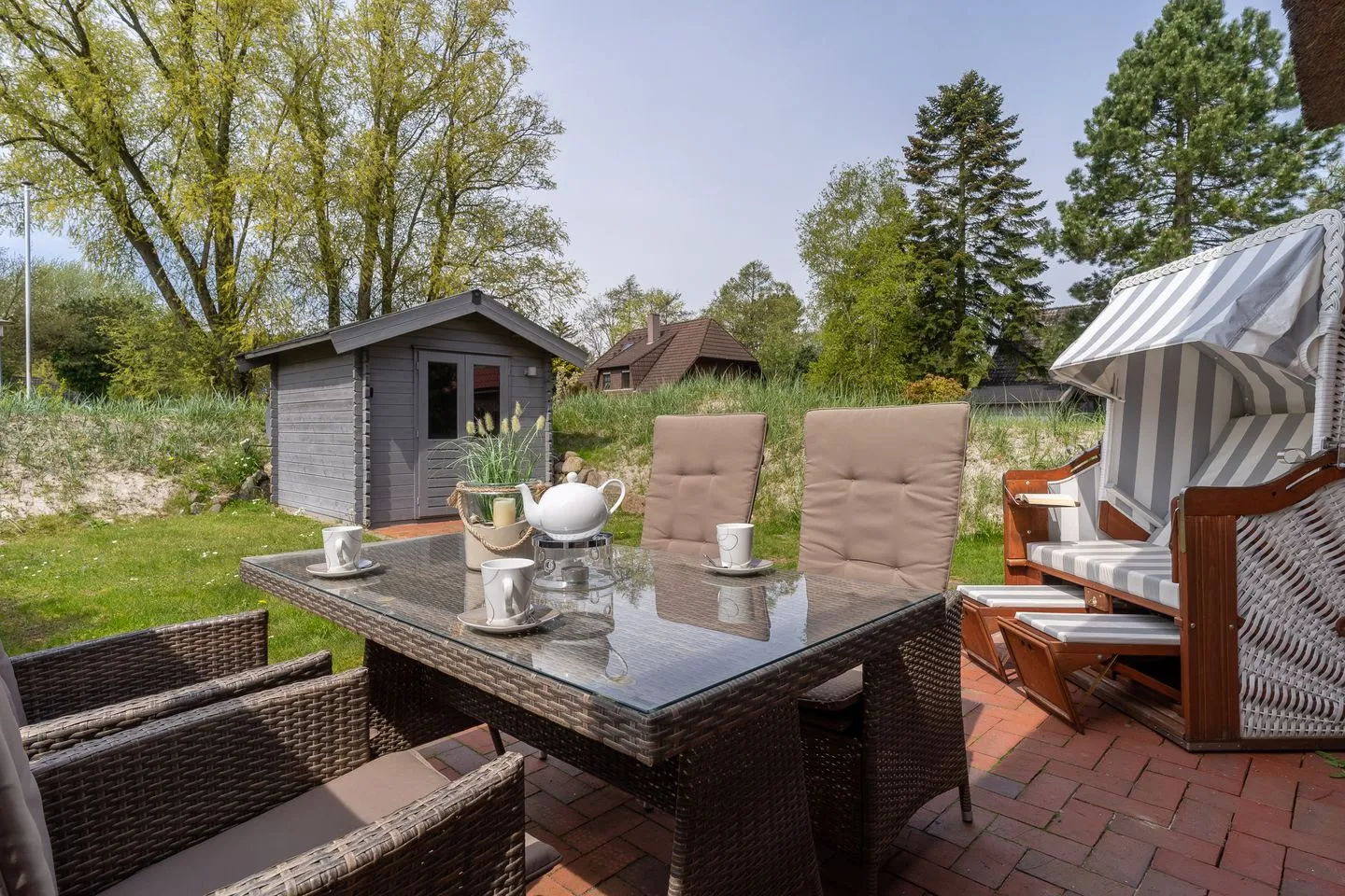 Reetdachhaus Dünengras SPO Reetdachhaus Dünengras SPO SPO Dorf - 