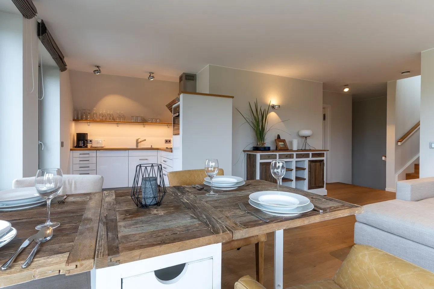 Ferienhaus Kirchenstraße Appartement Achtern Diek OG SPO Ording - 