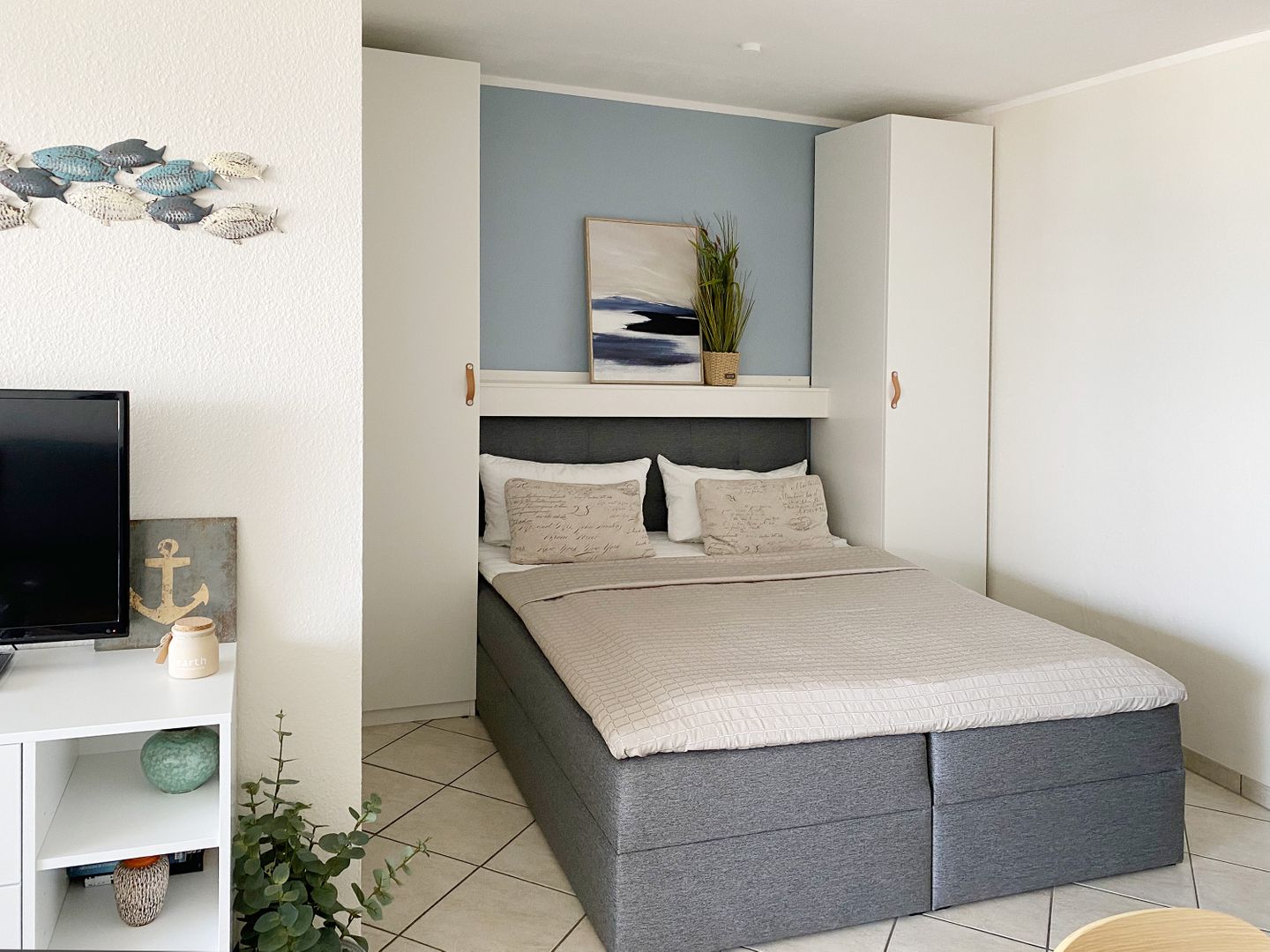 Kaiserhof Apartment 668, Typ G  - Bett