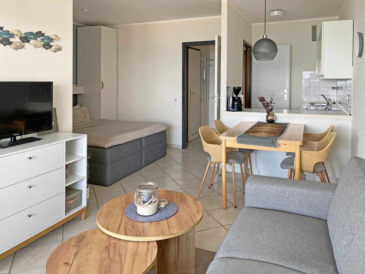 Kaiserhof Apartment 668, Typ G  - Wohnzimmer