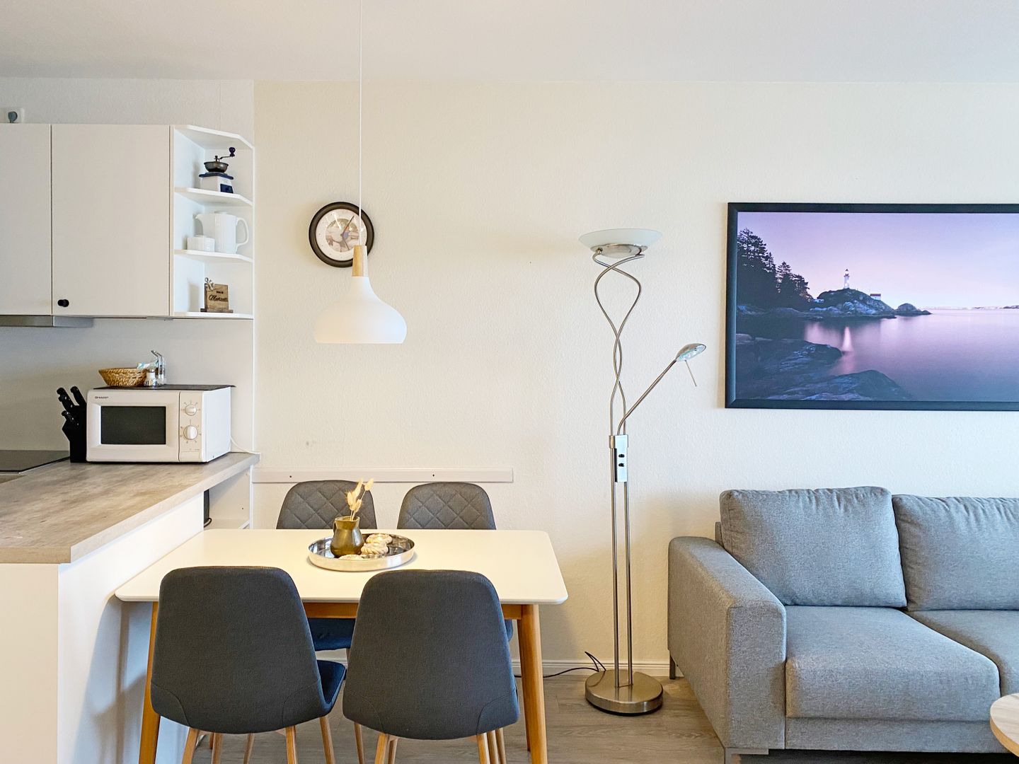 Kaiserhof Apartment 783, Typ G  - Wohnzimmer