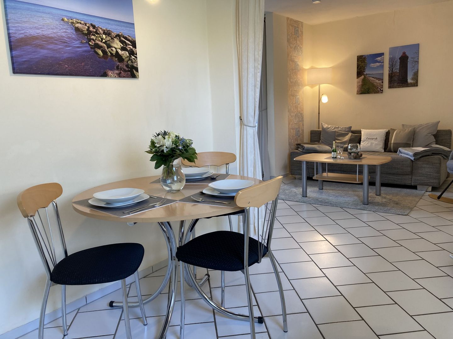 Strandnixe - Ostseeperle Dahme - Wohnzimmer