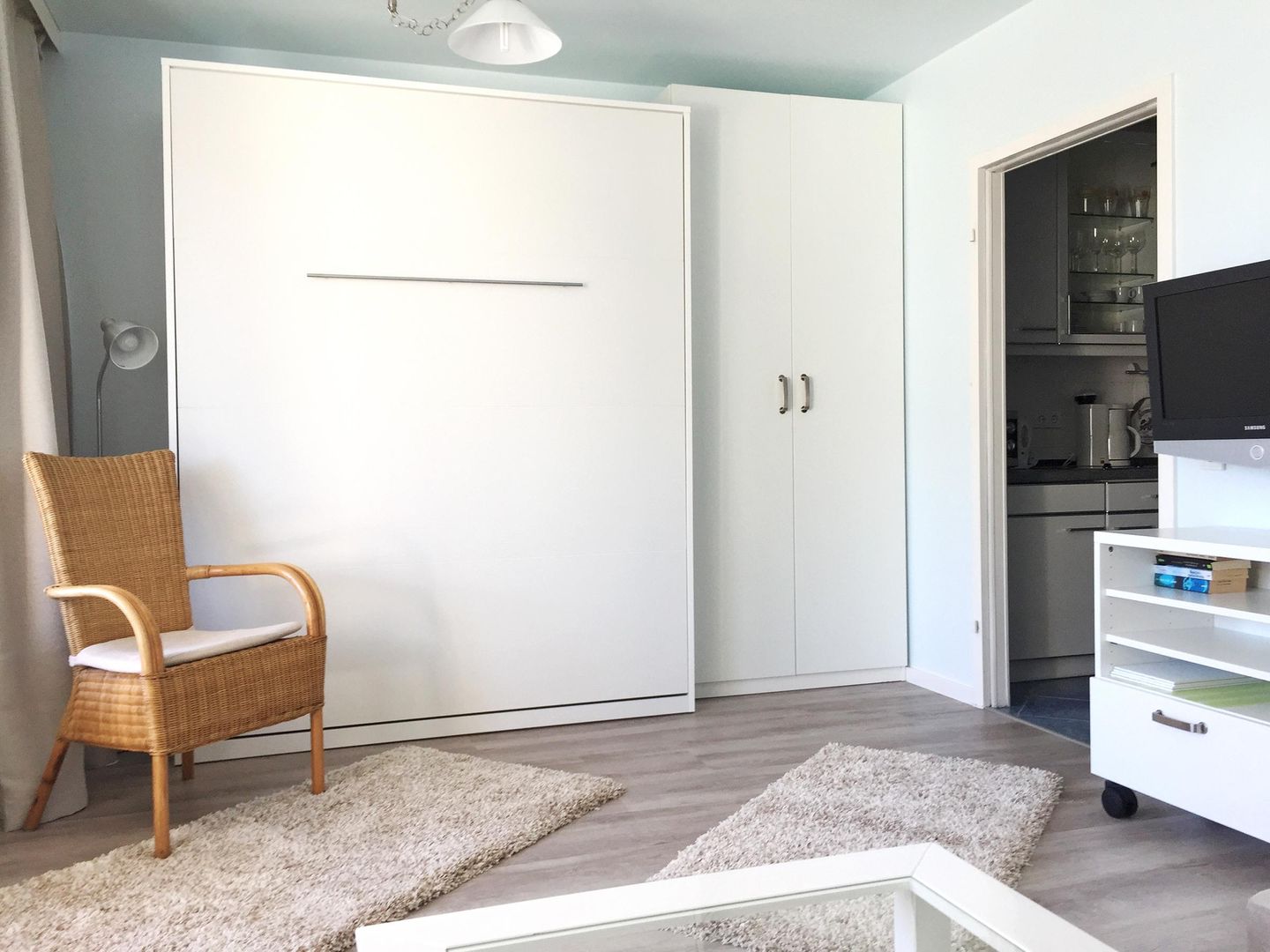 Kaiserhof Apartment 316, Typ B  - Bett