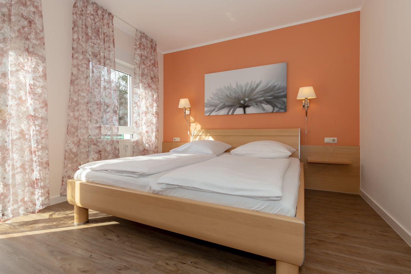 Ostseeallee 32b Ostseeallee 32b 1-1 Kühlungsborn - Schlafzimmer mit Doppelbett