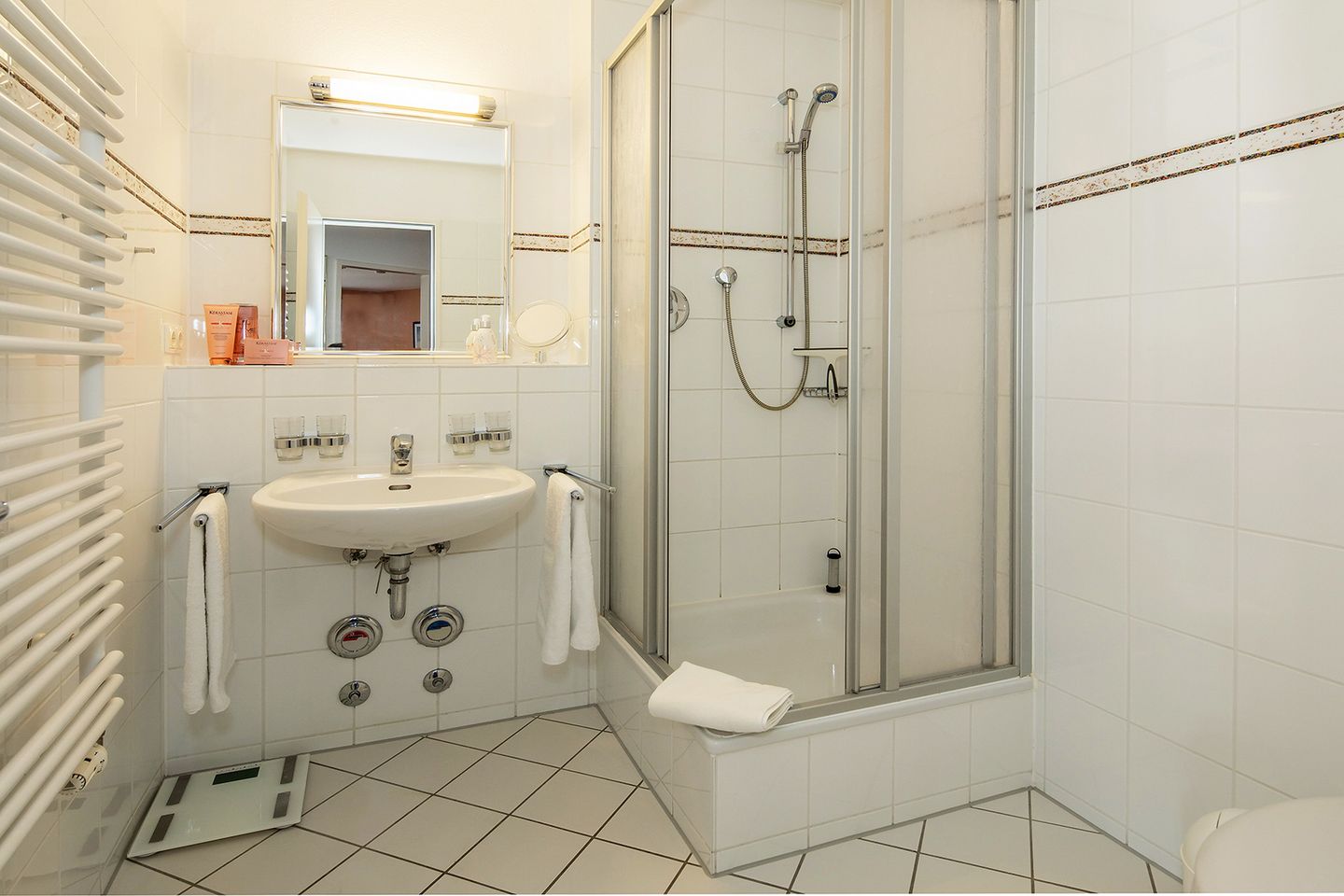 Inselstrand Inselstrand 215 Usedom - Badezimmer mit Dusche