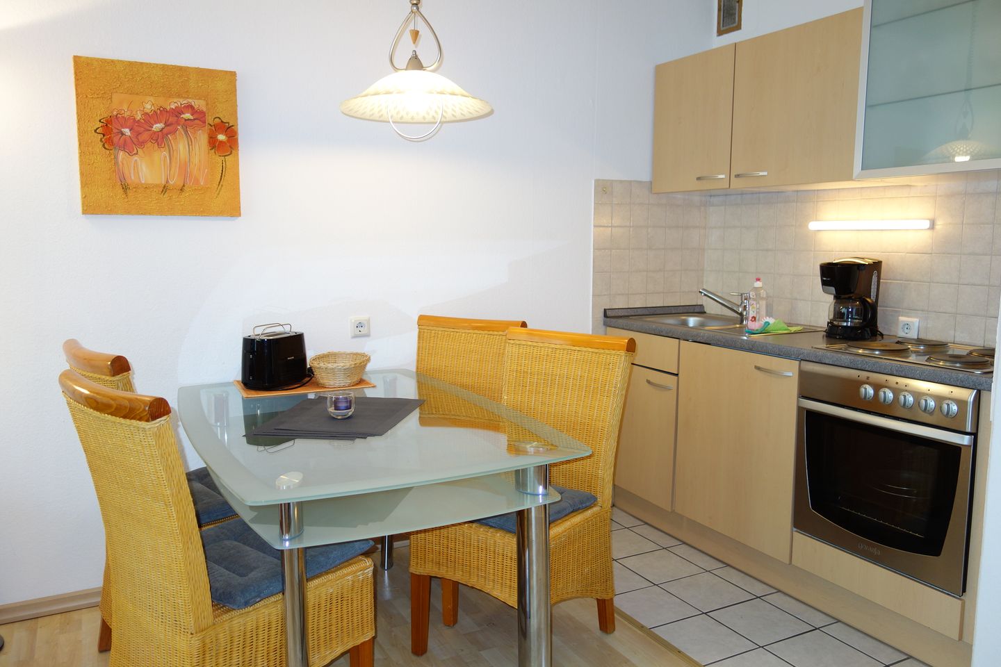 Ferienpark Hahnenklee Apartment "Schöne" Hahnenklee - Küche / Küchenzeile