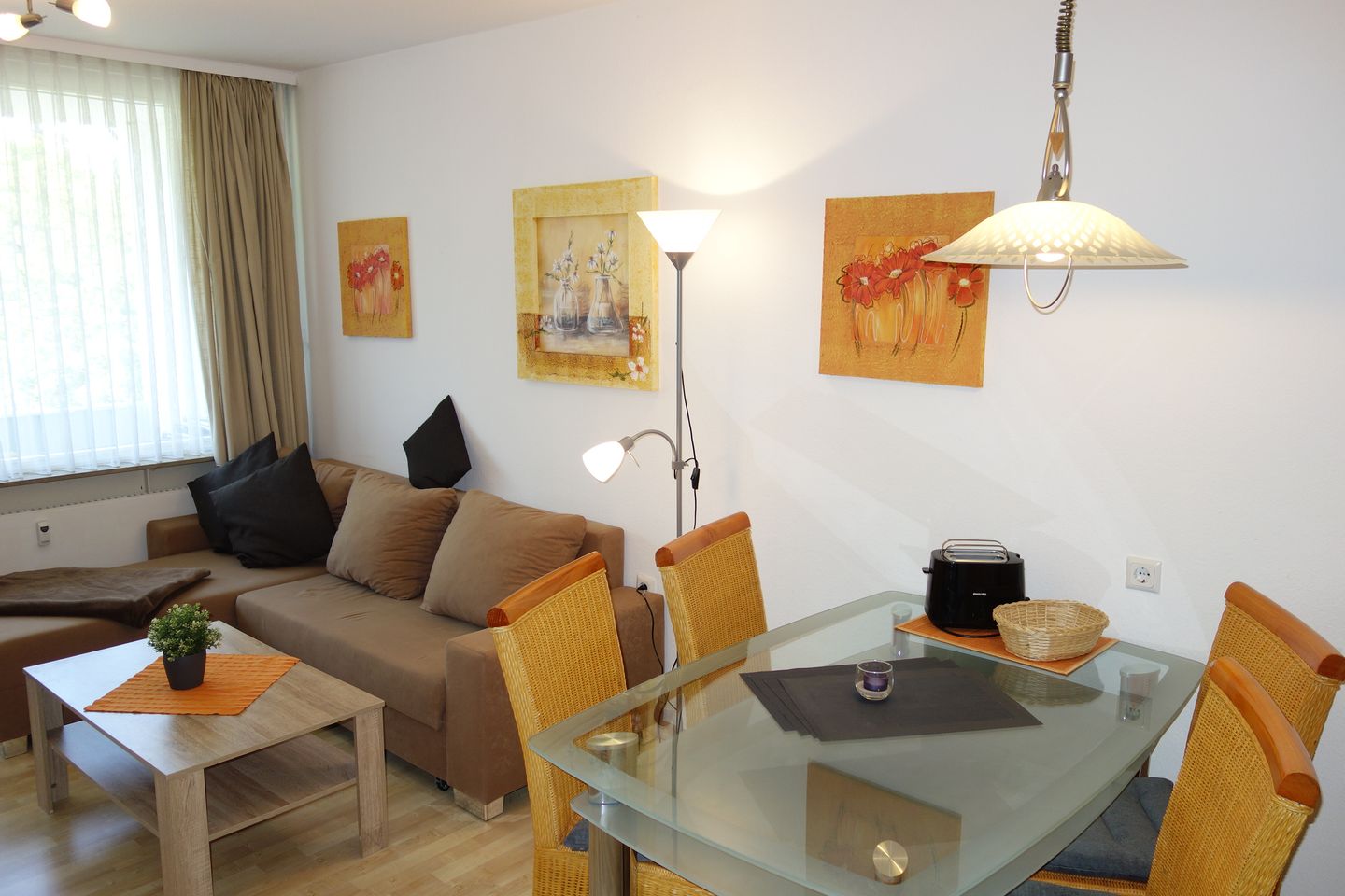 Ferienpark Hahnenklee Apartment "Schöne" Hahnenklee - Wohnzimmer