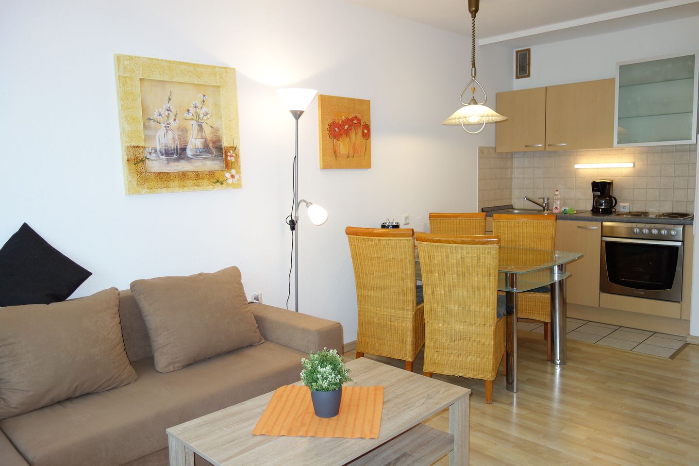 Ferienpark Hahnenklee Apartment "Schöne" Hahnenklee - Wohnzimmer