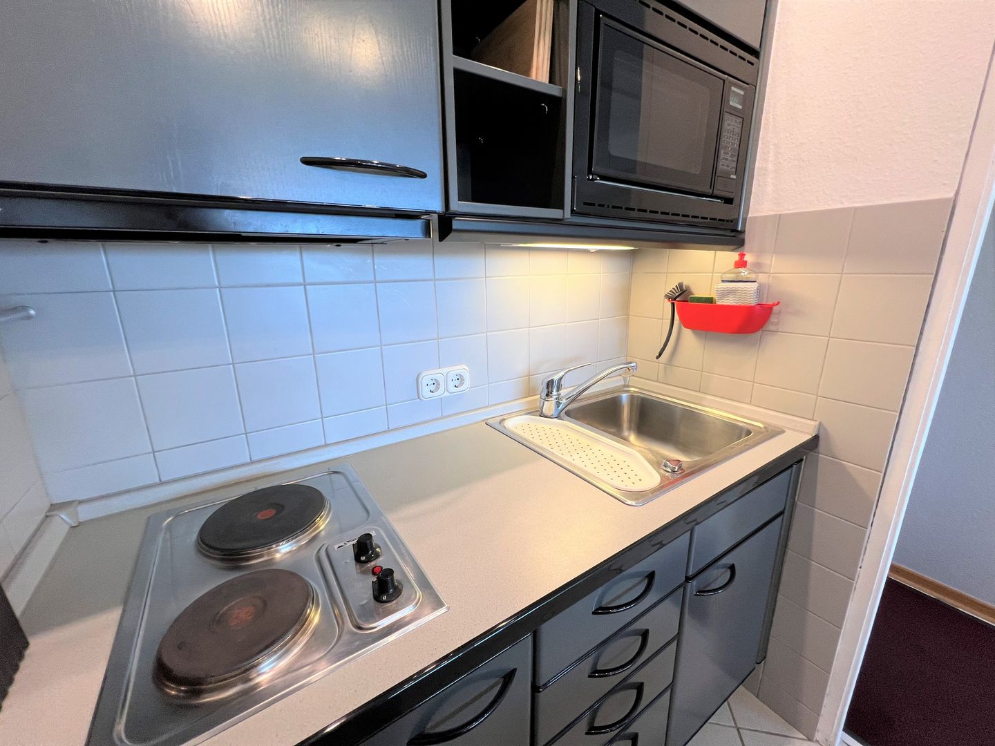 Panoramic Sonnenbalkon bis zum Abendrot Sierksdorf - Küche / Küchenzeile