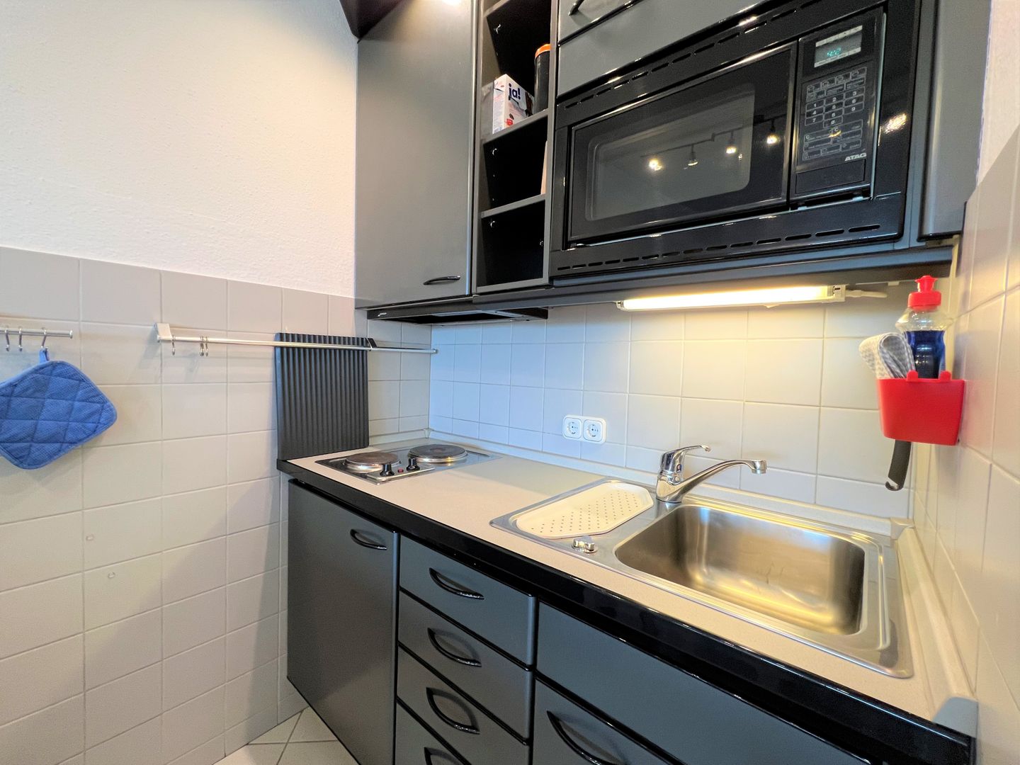 Panoramic Sonnenbalkon bis zum Abendrot Sierksdorf - Küche / Küchenzeile