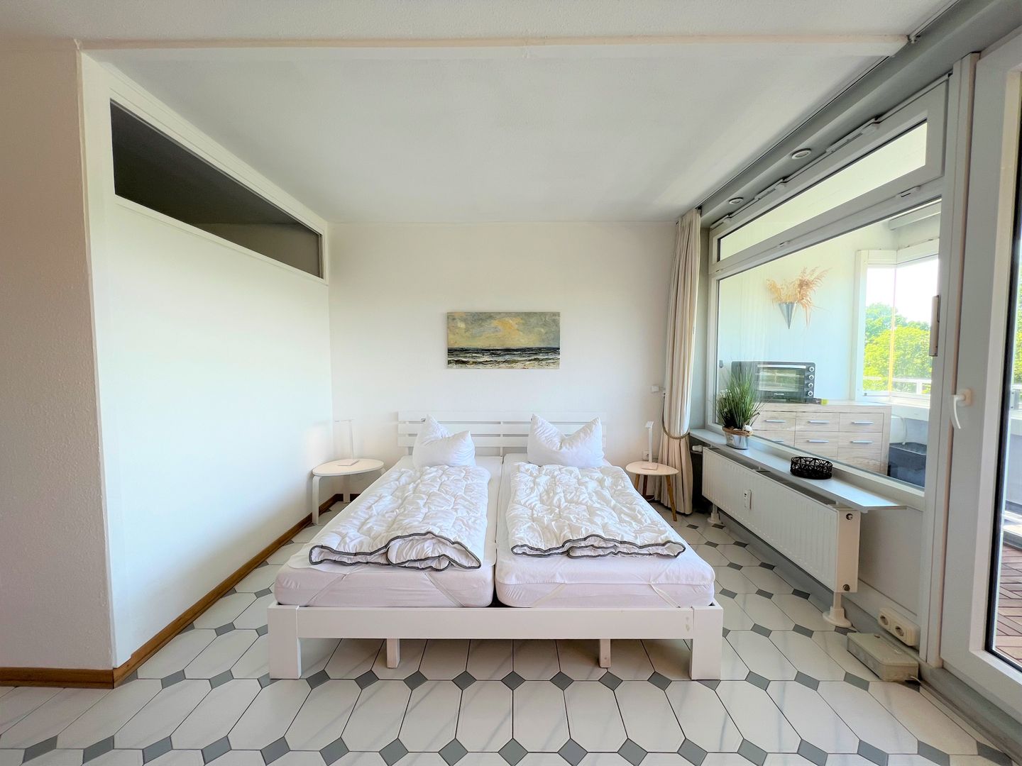 Panoramic Sonnenbalkon bis zum Abendrot Sierksdorf - Wohnzimmer