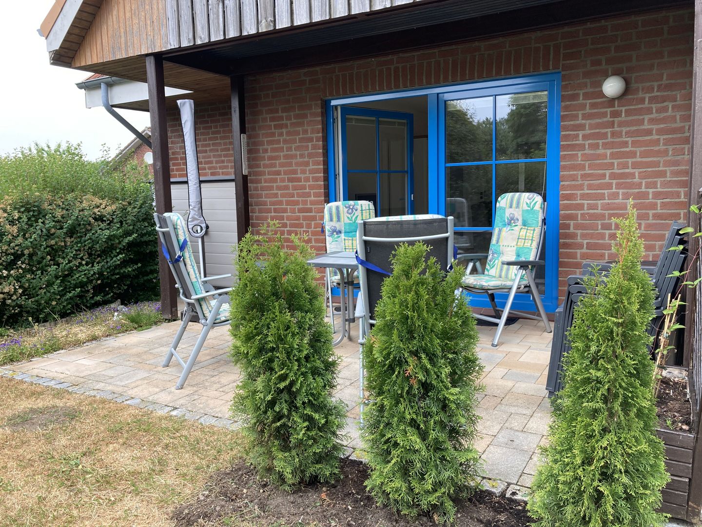 Jacobihof - Muschelsucher Dahme - Terrasse