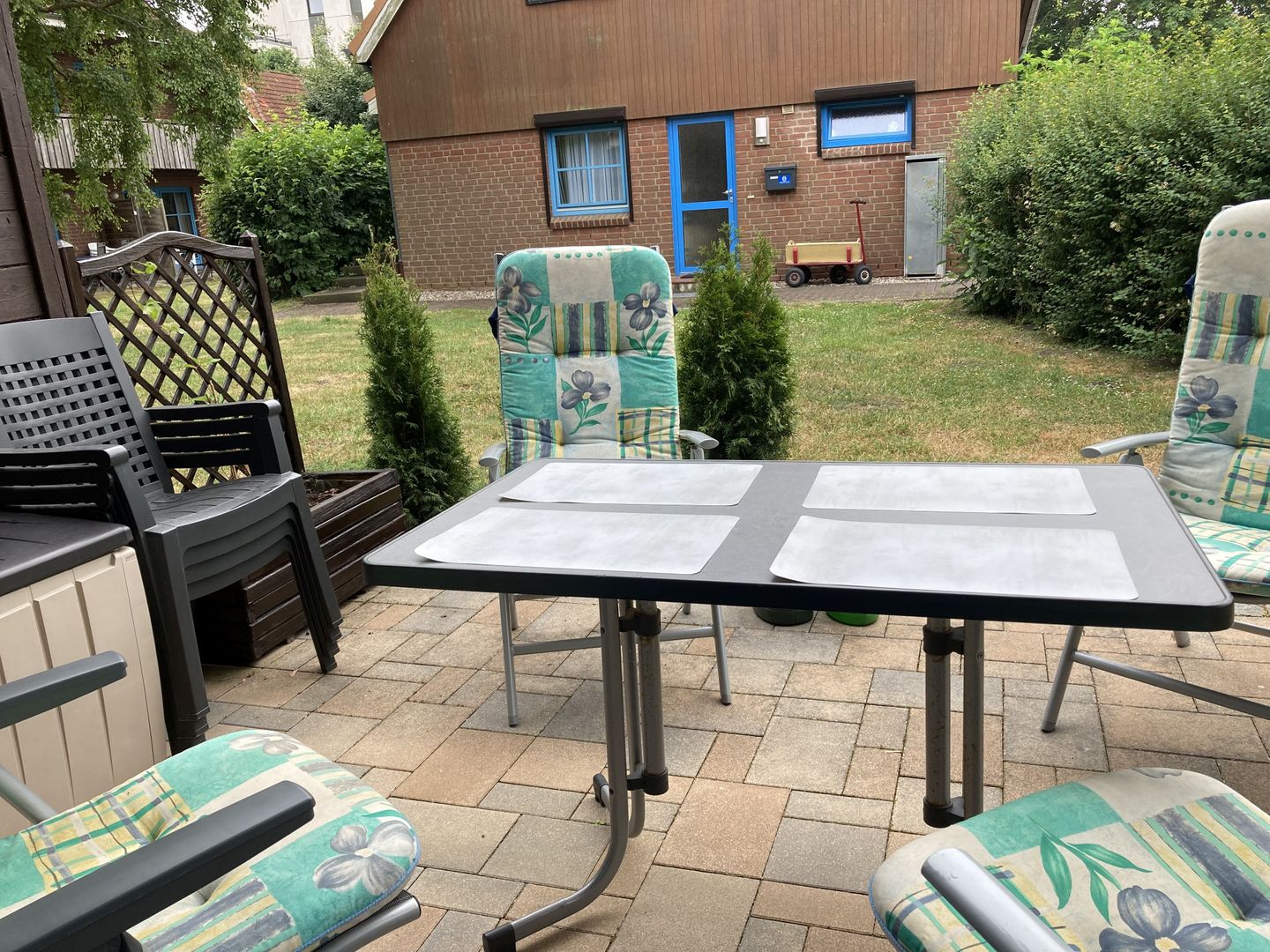 Jacobihof - Muschelsucher Dahme - Terrasse