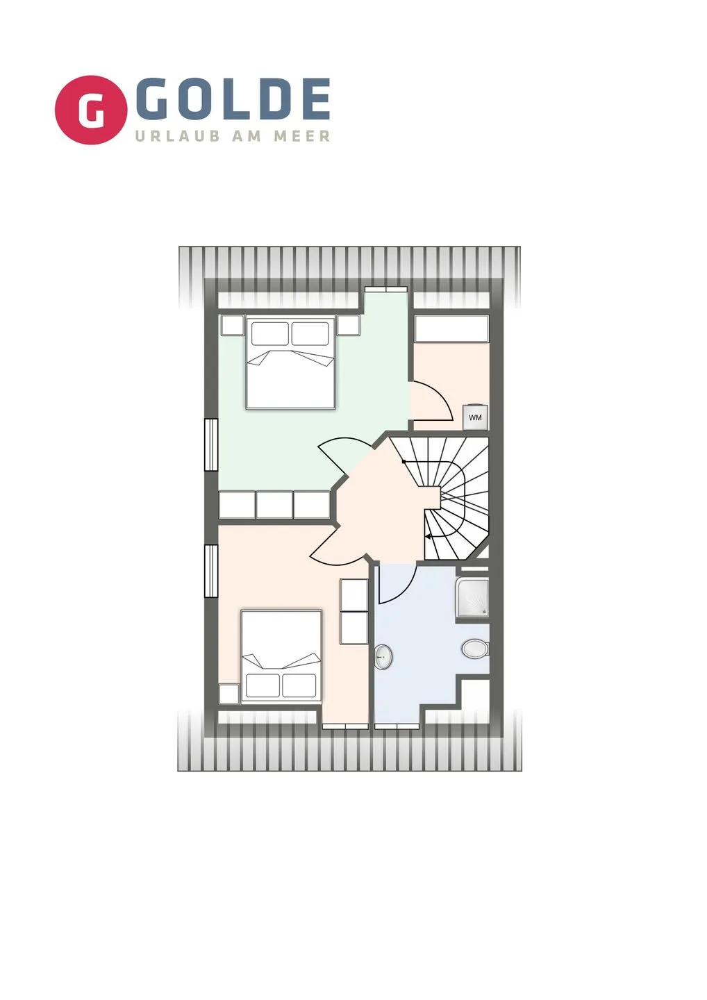 Reetdachhaus Lütt Strandhüs Reetdachhaus Lütt Strandhüs SPO Boehl - Grundriss