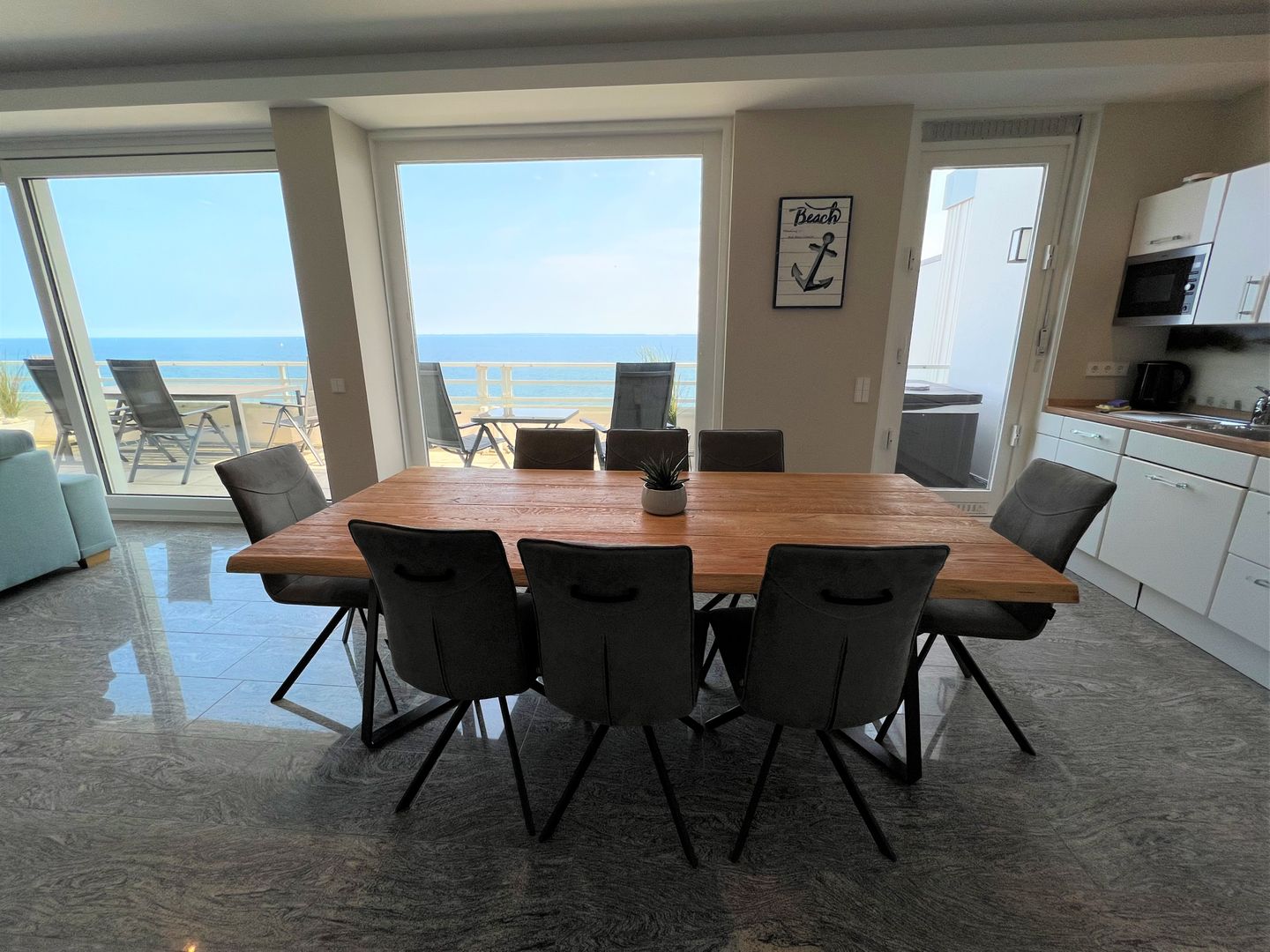 Ferienpark Sierksdorf App.827 - Penthouse Sierksdorf - Wohnzimmer