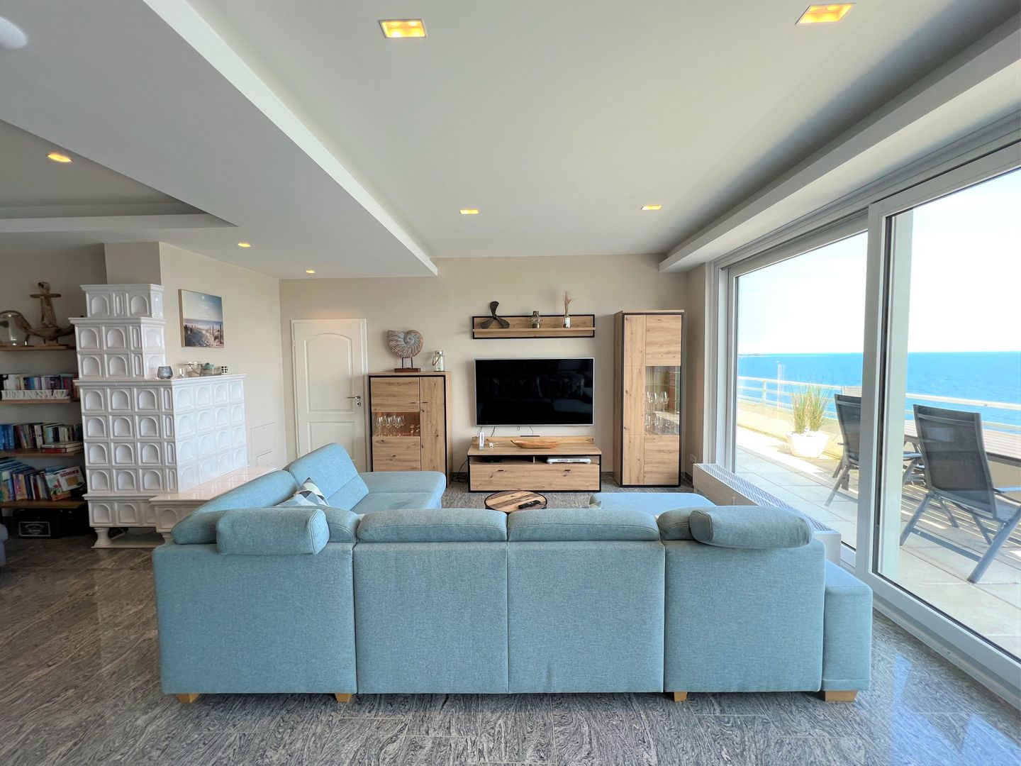 Ferienpark Sierksdorf App.827 - Penthouse Sierksdorf - Wohnzimmer