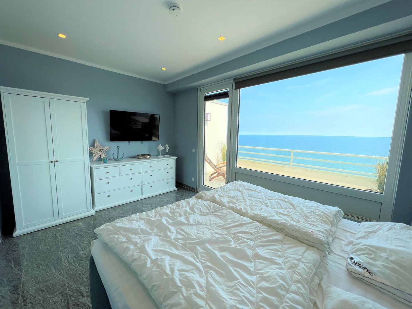 Ferienpark Sierksdorf App.827 - Penthouse Sierksdorf - Schlafzimmer