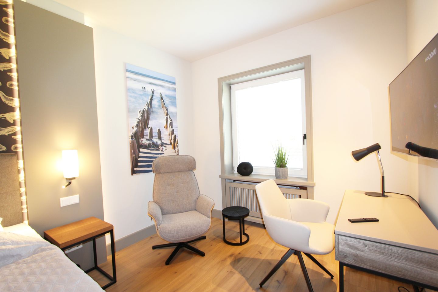 Sommerwind - Hauptstr. 9, App. 3 Wenningstedt - Schlafzimmer