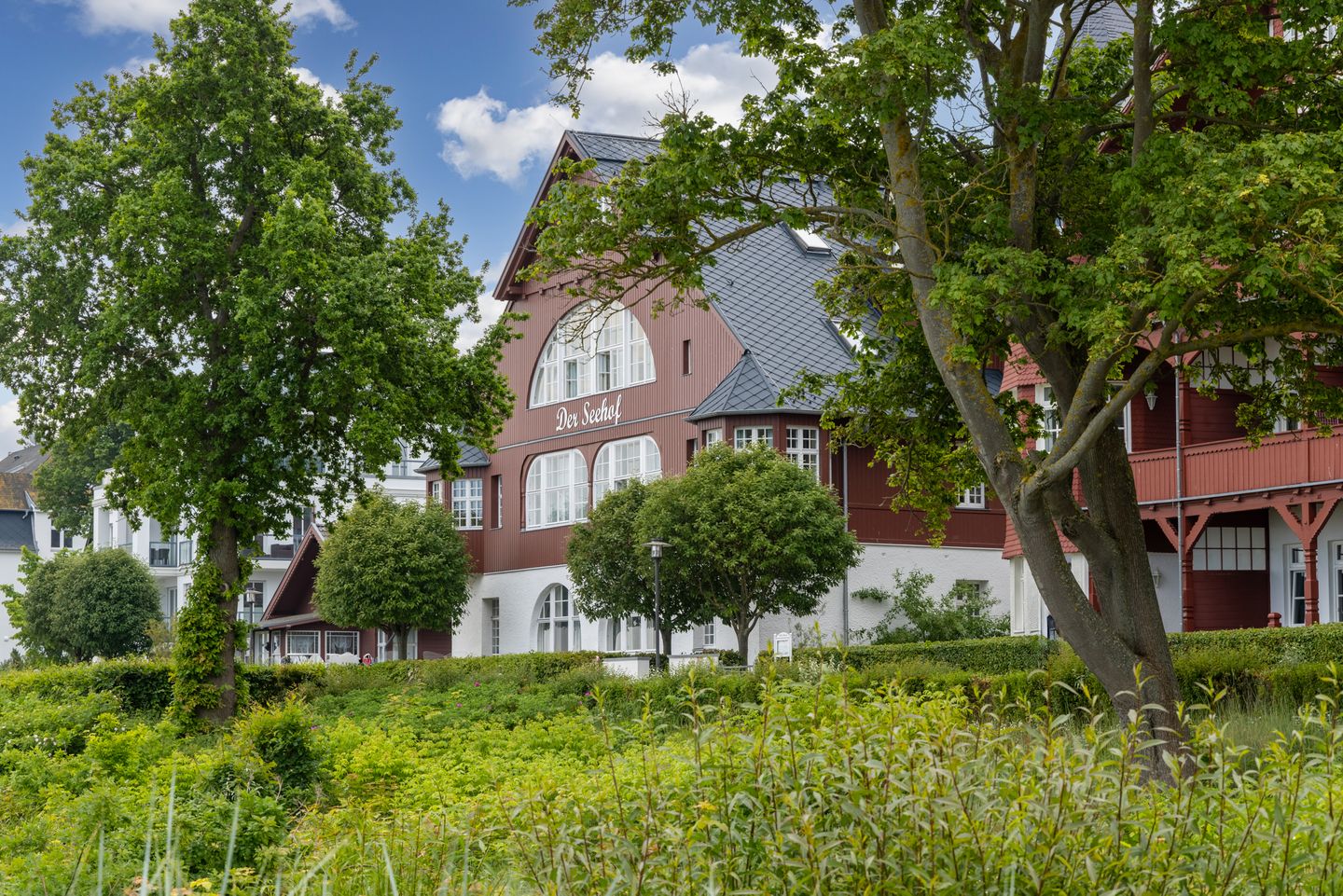  Seehof Usedom - Fassade / Eingang