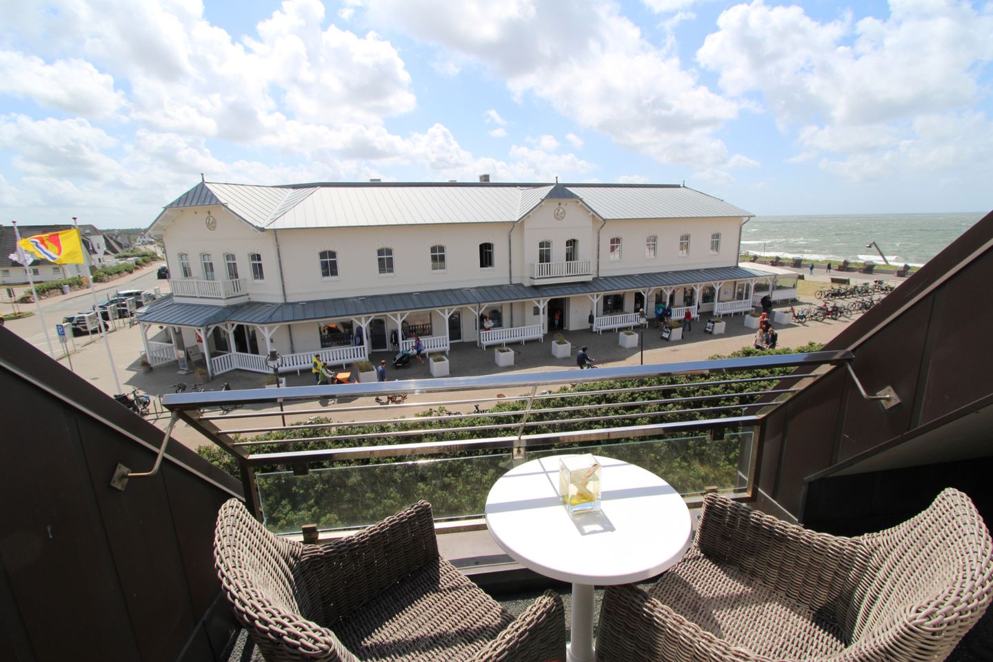 Schloss am Meer - Dünenstr. 25, App. 13 Wenningstedt - Balkon