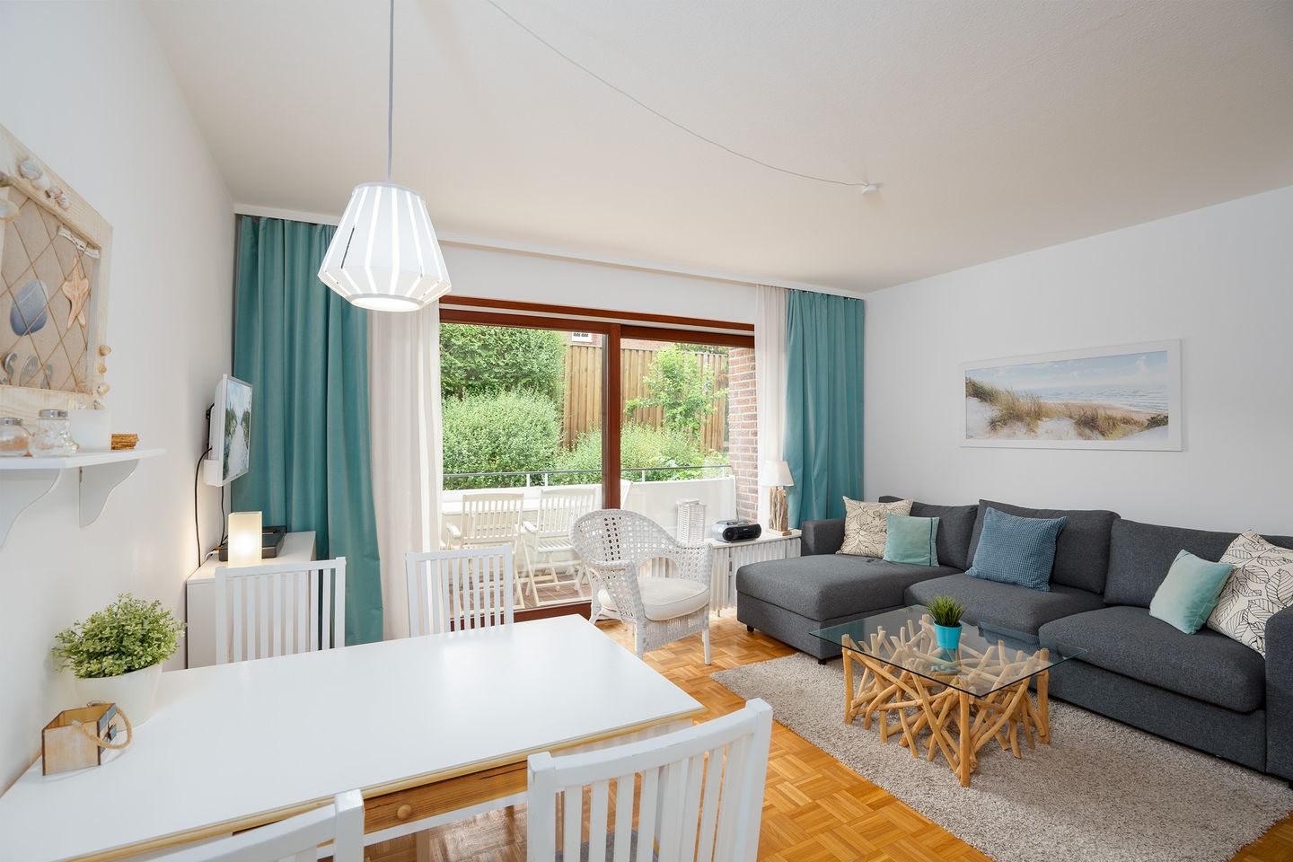  HAN/134 - Appartement "Strandgut" Scharbeutz - Wohnzimmer