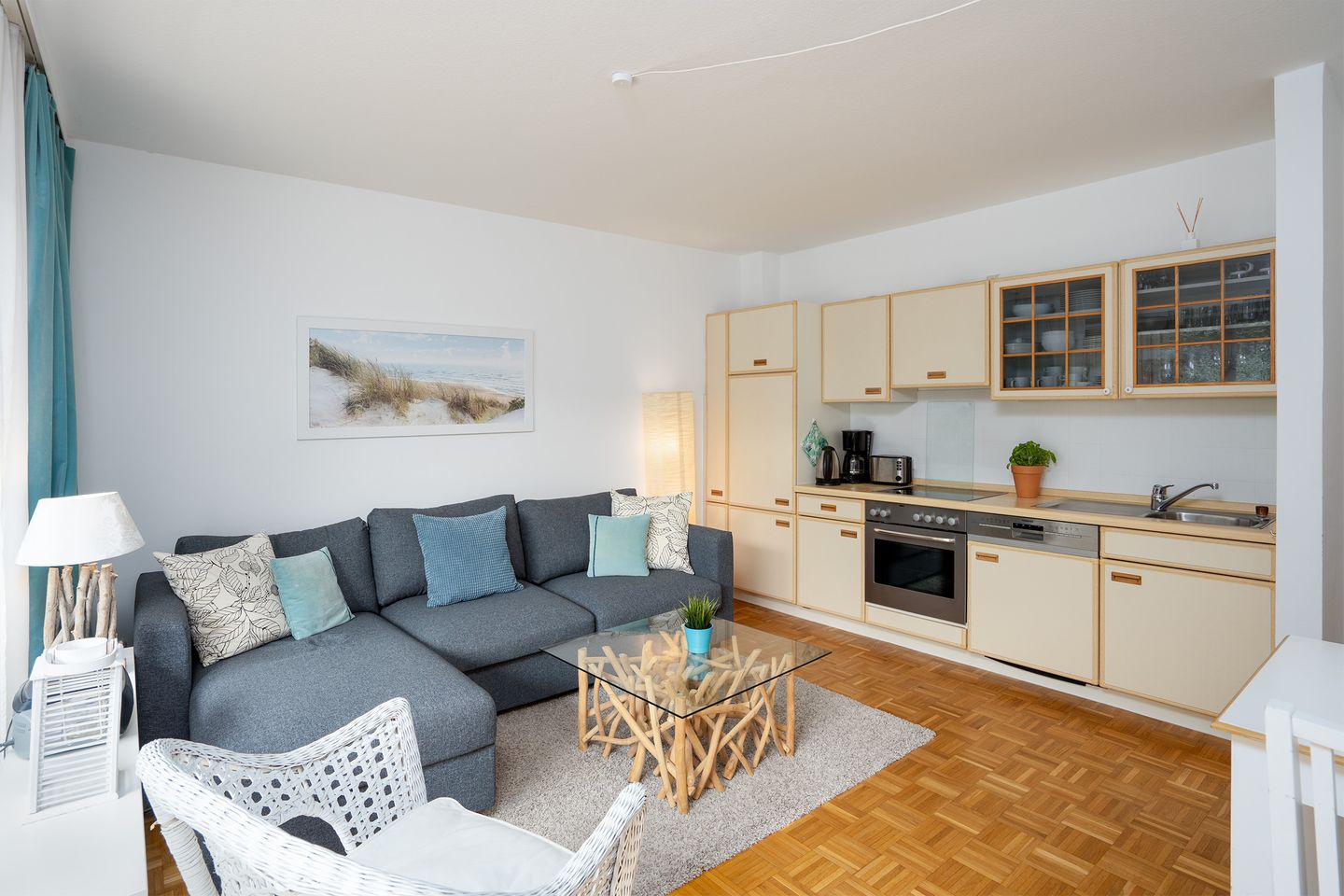 HAN/134 - Appartement "Strandgut" Scharbeutz - Wohnzimmer