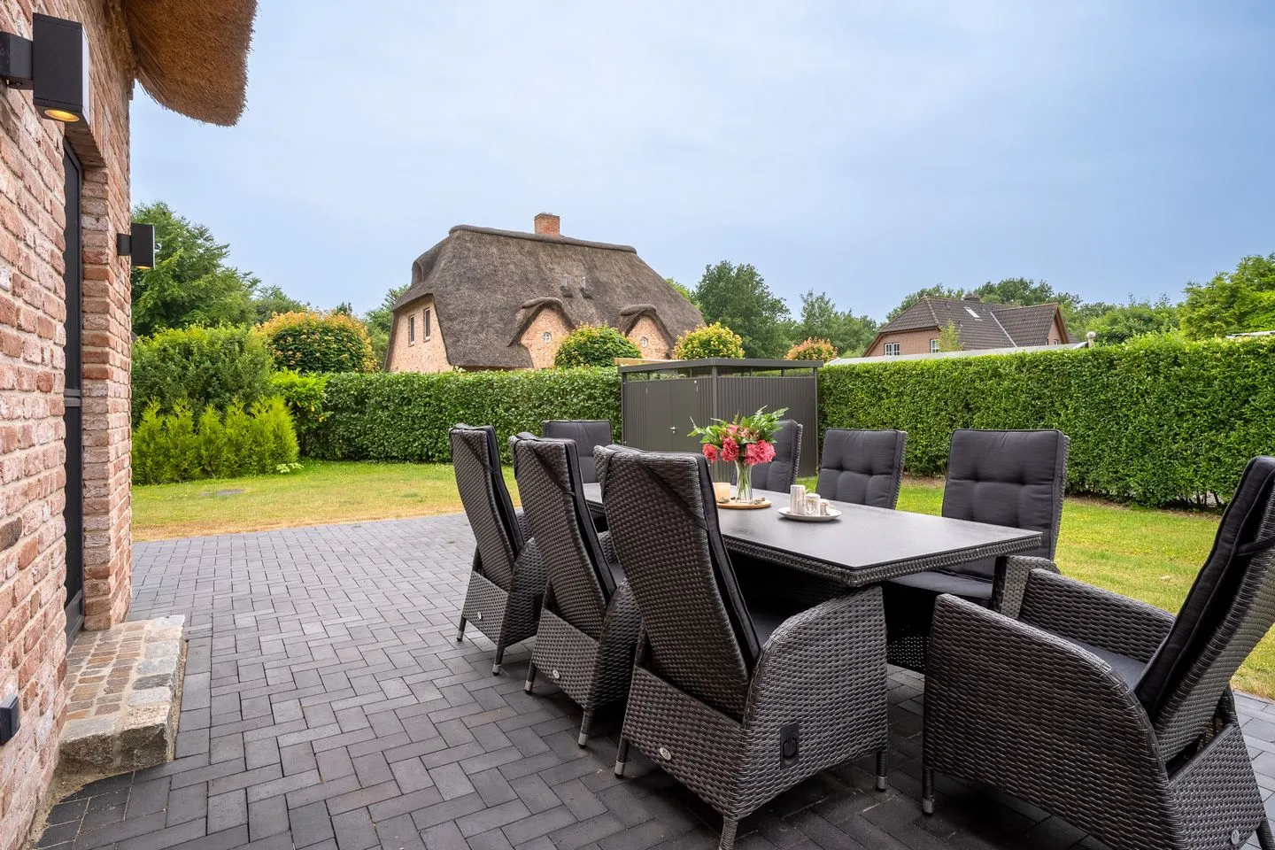 Summer Diek Reetdachhaus Summerdiek 9 SPO Ording - 