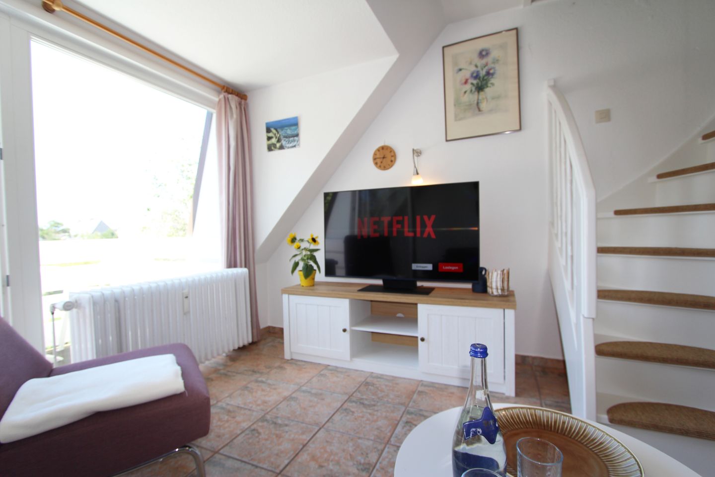 Seestraße 6A , App. 6 Wenningstedt - Wohnzimmer