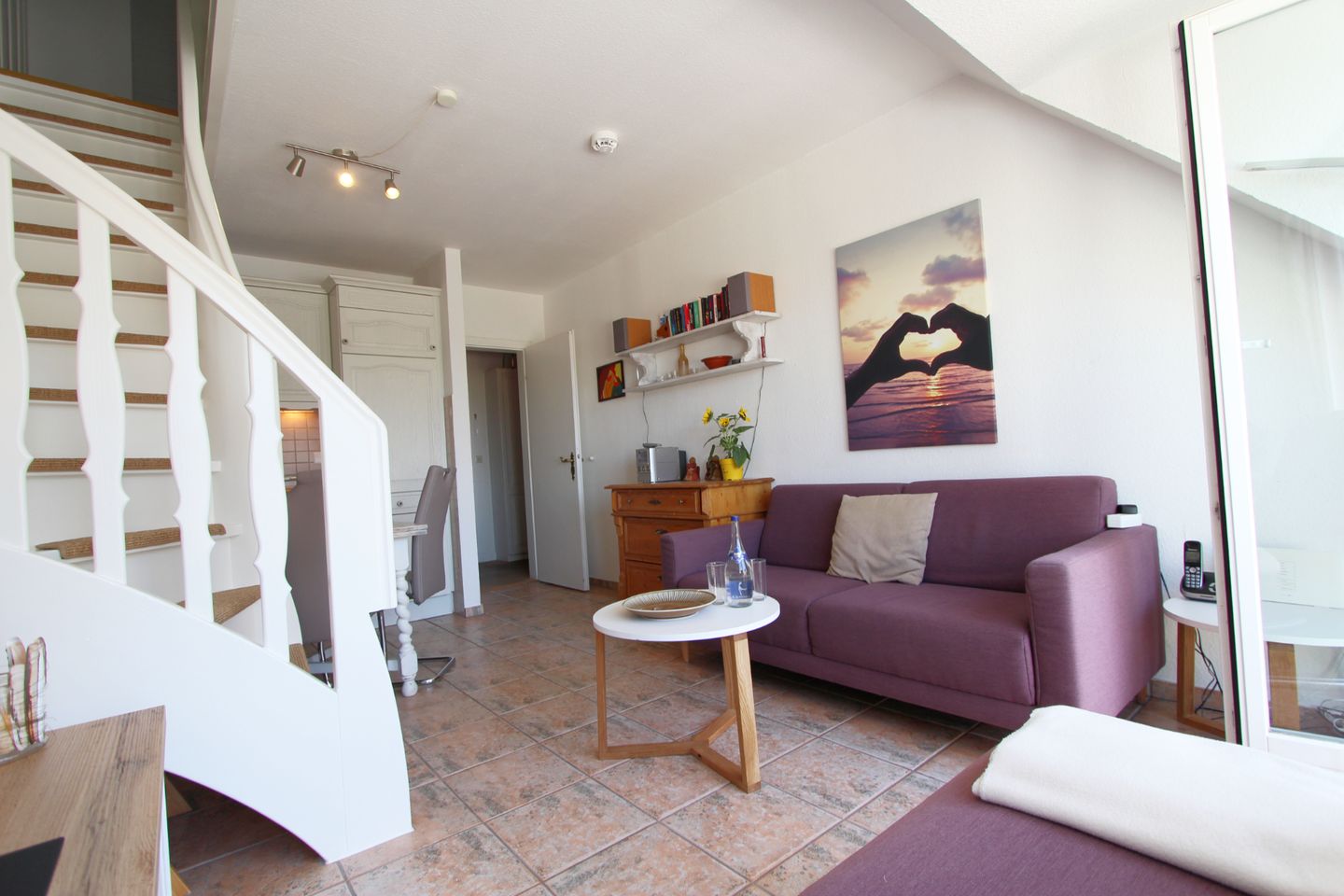 Seestraße 6A , App. 6 Wenningstedt - Wohnzimmer