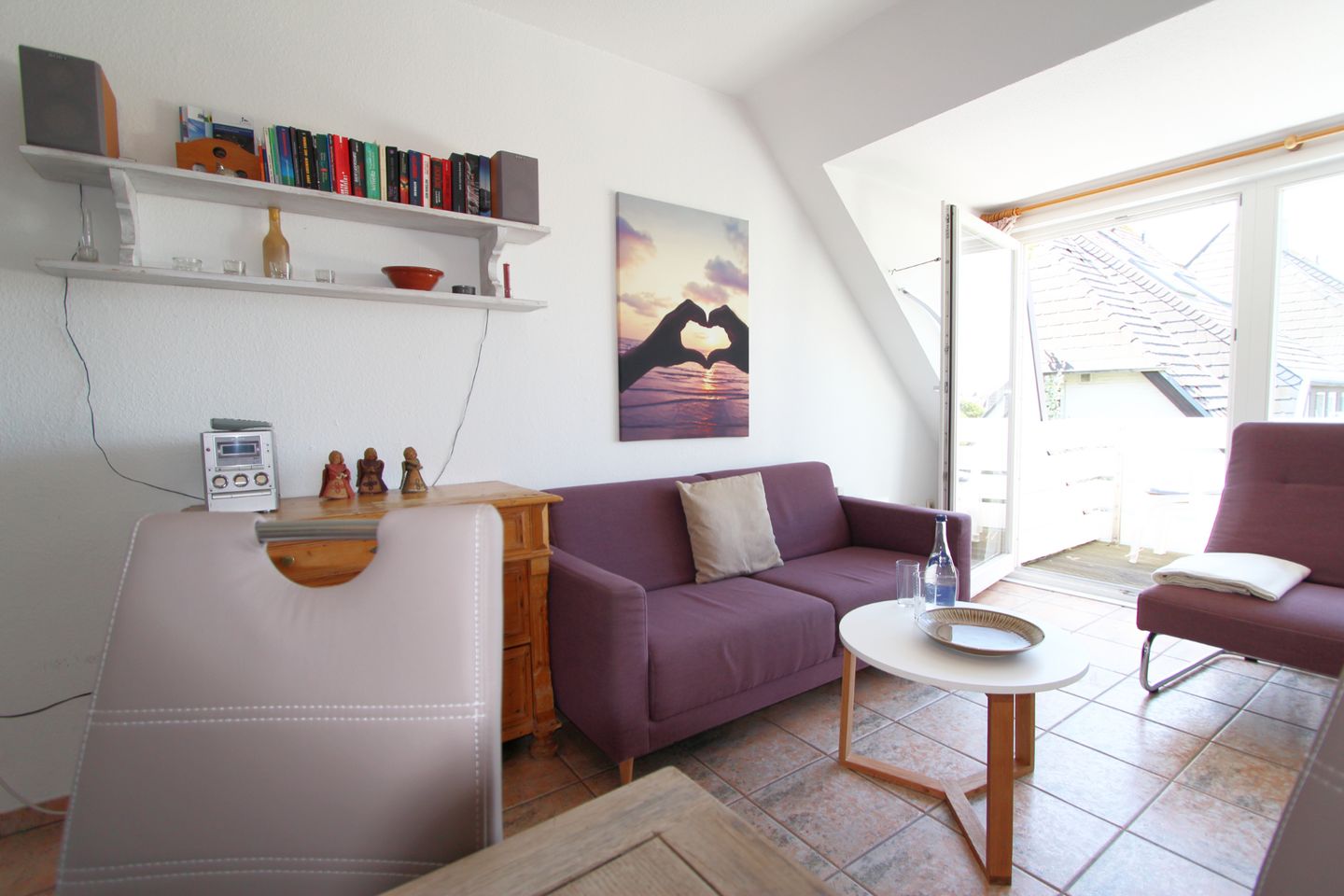 Seestraße 6A , App. 6 Wenningstedt - Wohnzimmer