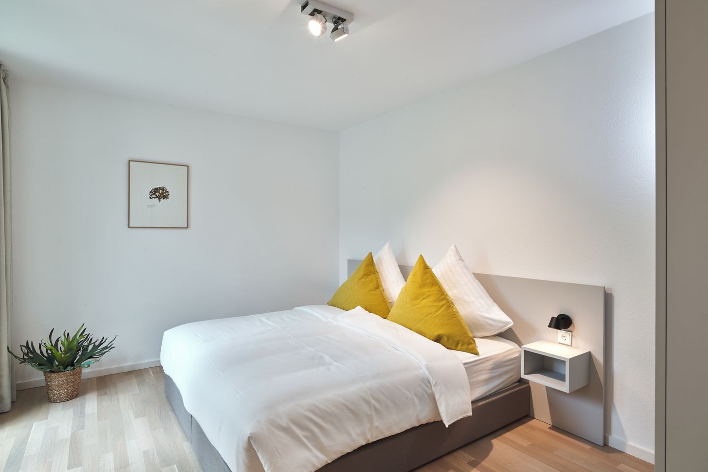 Lüttjeod Apartmentvilla Lüttjeod Apartmentvilla 03 Langeoog - Schlafzimmer mit Doppelbett