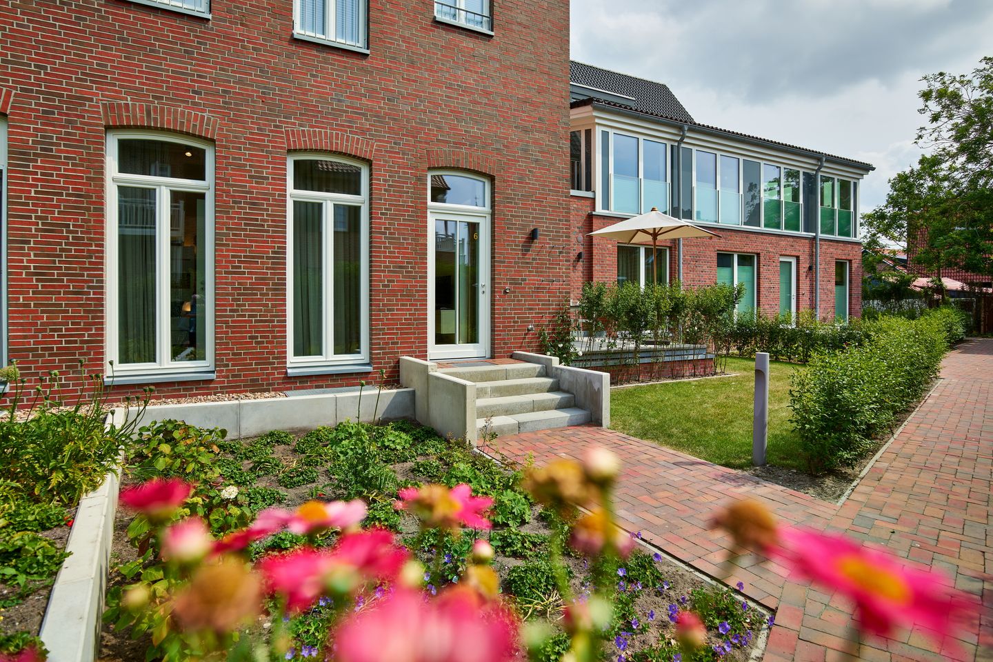 Lüttjeod Apartmentvilla Lüttjeod Apartmentvilla 06 Langeoog - Eingangsbereich mit Blick zur Terrasse