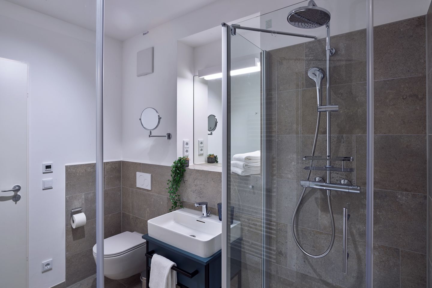 Lüttjeod Apartmentvilla Lüttjeod Apartmentvilla 10 Langeoog - Badezimmer mit Dusche