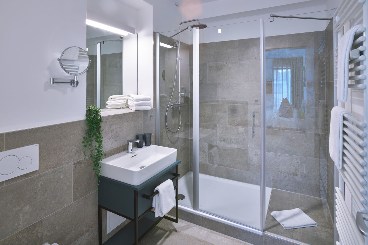 Lüttjeod Apartmentvilla Lüttjeod Apartmentvilla 10 Langeoog - Badezimmer mit Dusche