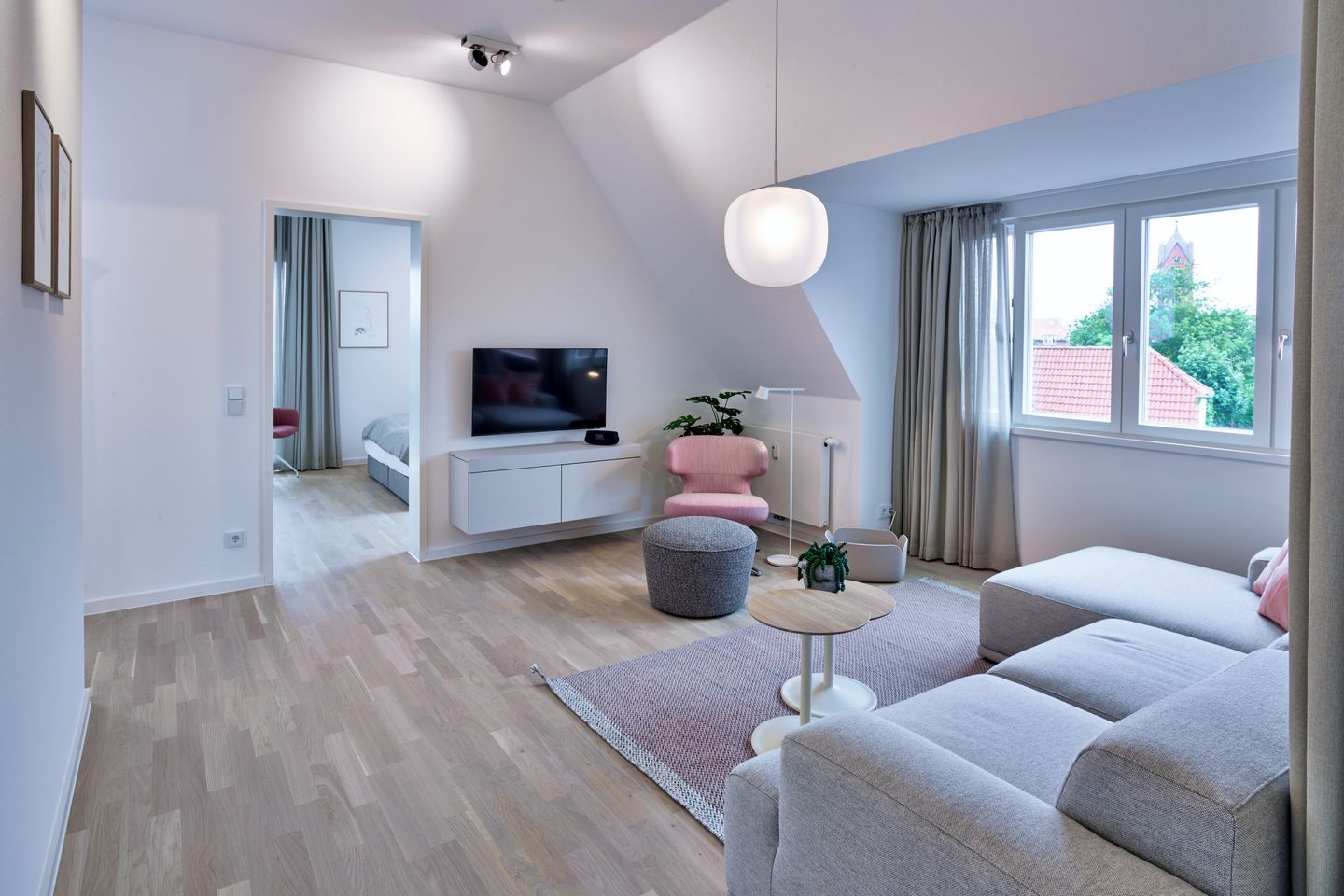 Lüttjeod Apartmentvilla Lüttjeod Apartmentvilla 16 Langeoog - Wohn-Essbereich mit Couch