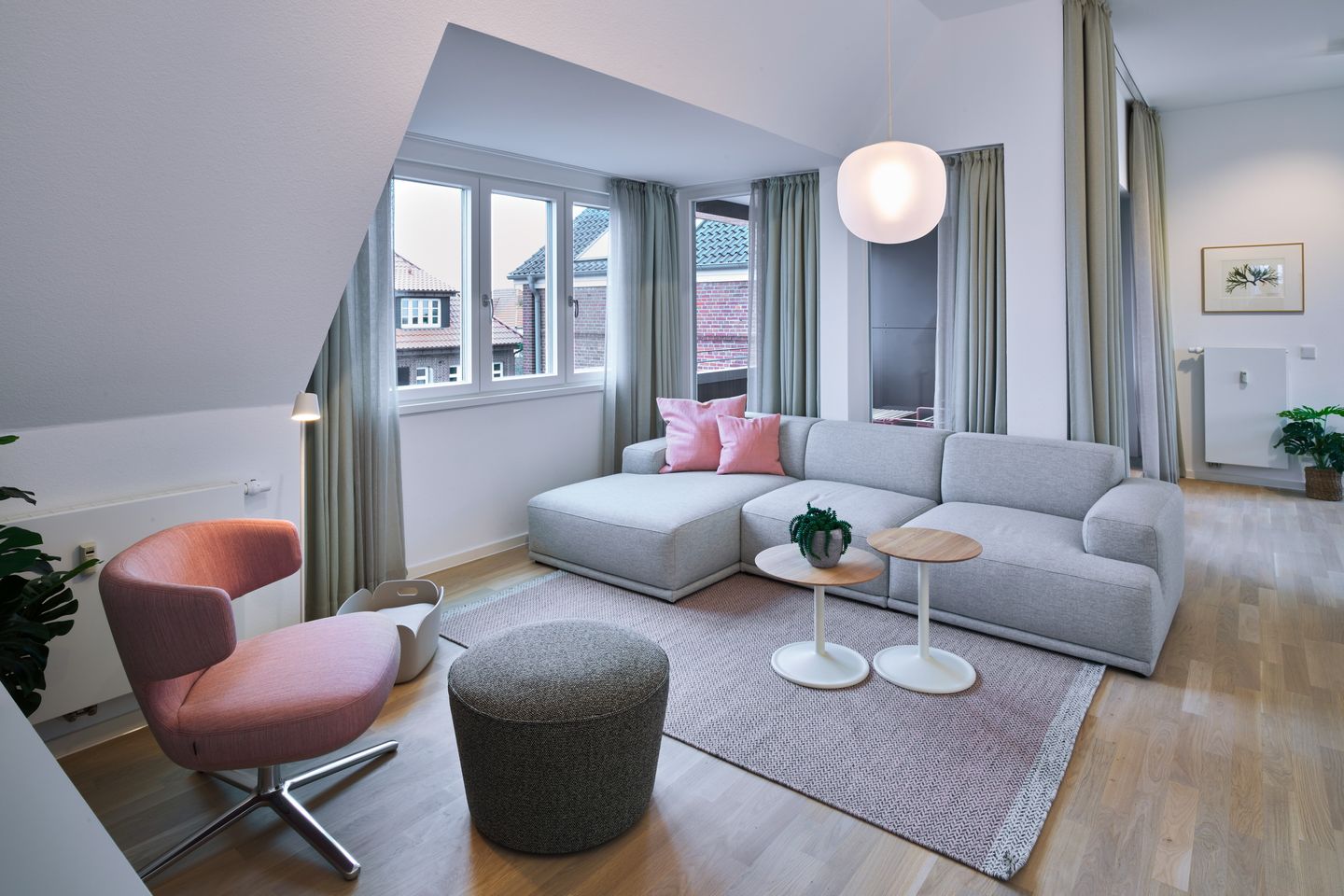 Lüttjeod Apartmentvilla Lüttjeod Apartmentvilla 16 Langeoog - Wohn-Essbereich mit Couch