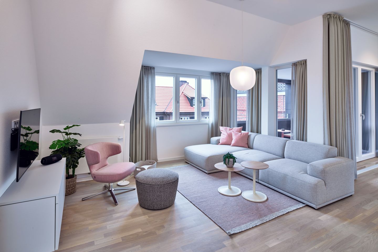 Lüttjeod Apartmentvilla Lüttjeod Apartmentvilla 16 Langeoog - Wohn-Essbereich mit Couch