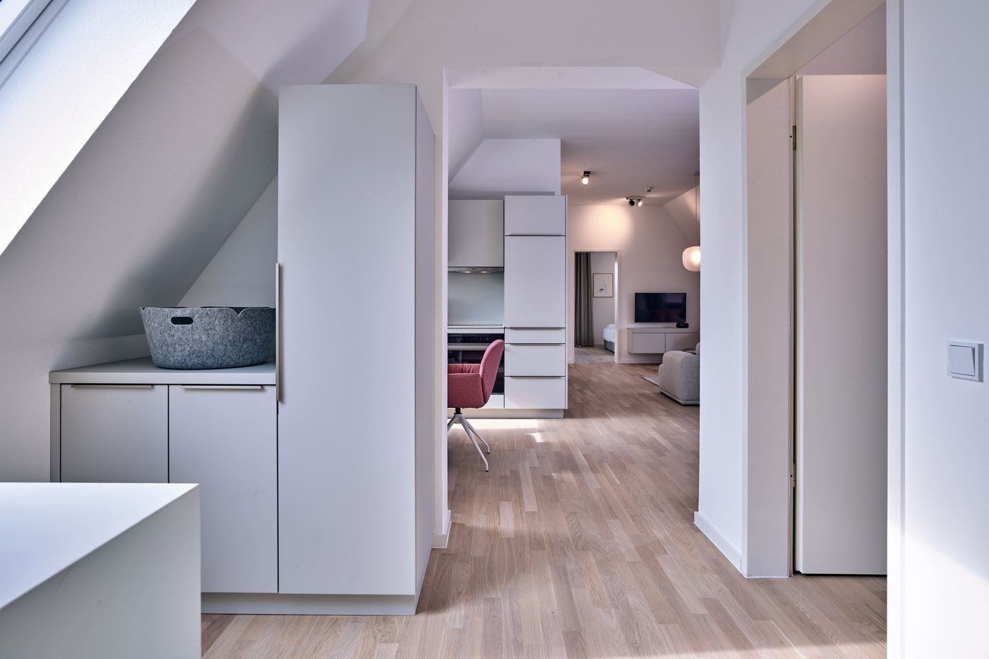 Lüttjeod Apartmentvilla Lüttjeod Apartmentvilla 16 Langeoog - Wohn-Essbereich mit Couch