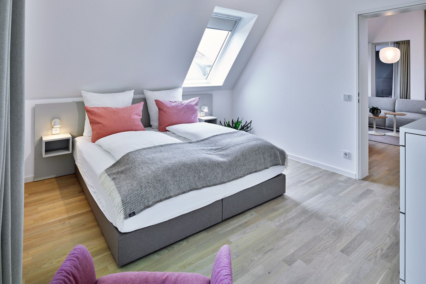 Lüttjeod Apartmentvilla Lüttjeod Apartmentvilla 16 Langeoog - Schlafzimmer mit Doppelbett