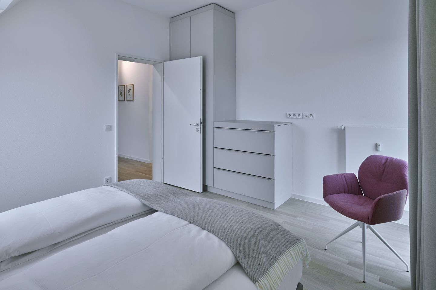 Lüttjeod Apartmentvilla Lüttjeod Apartmentvilla 16 Langeoog - Schlafzimmer mit Doppelbett