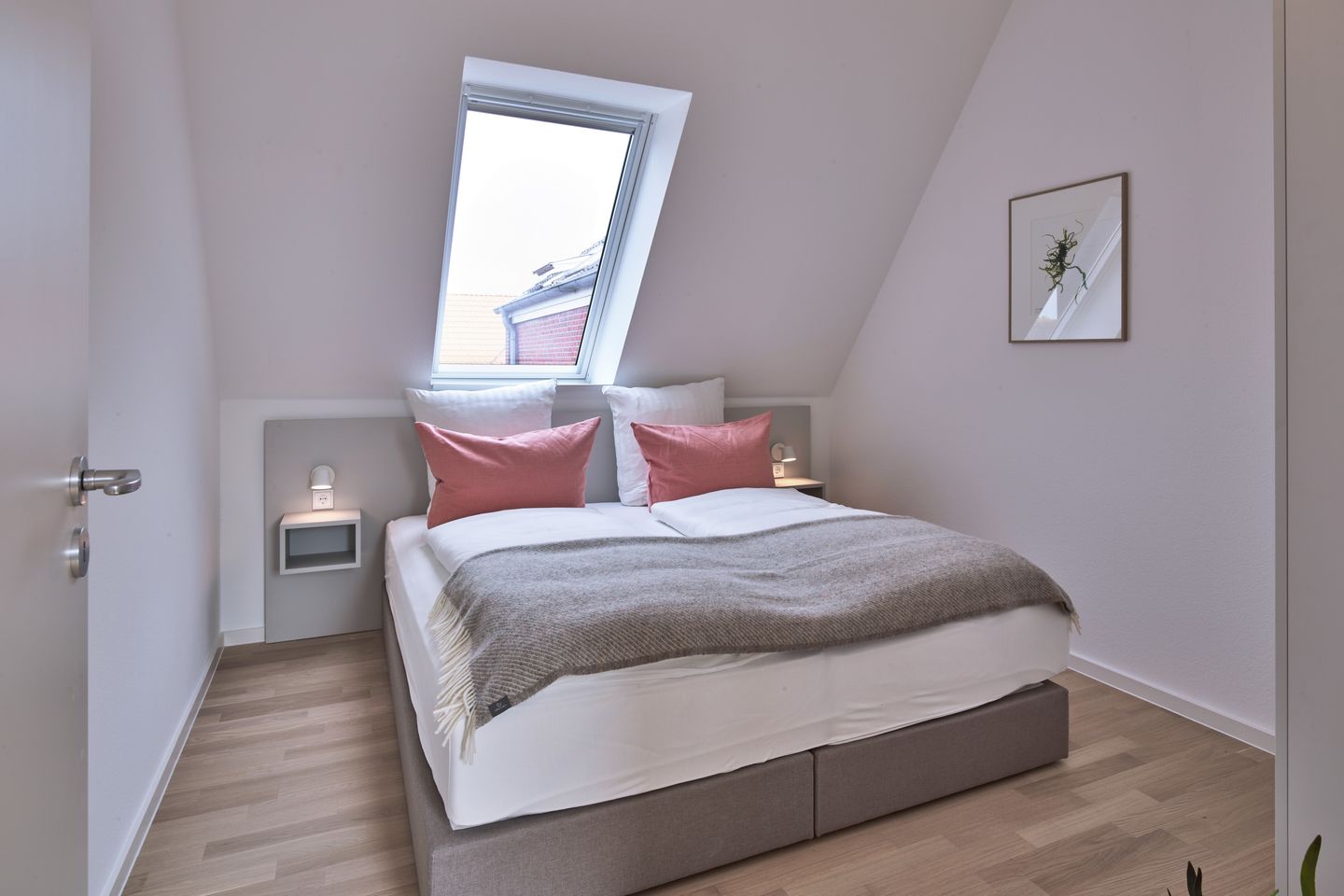 Lüttjeod Apartmentvilla Lüttjeod Apartmentvilla 16 Langeoog - Schlafzimmer mit Doppelbett