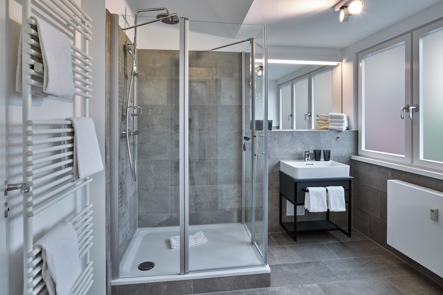 Lüttjeod Apartmentvilla Lüttjeod Apartmentvilla 16 Langeoog - Badezimmer mit Dusche