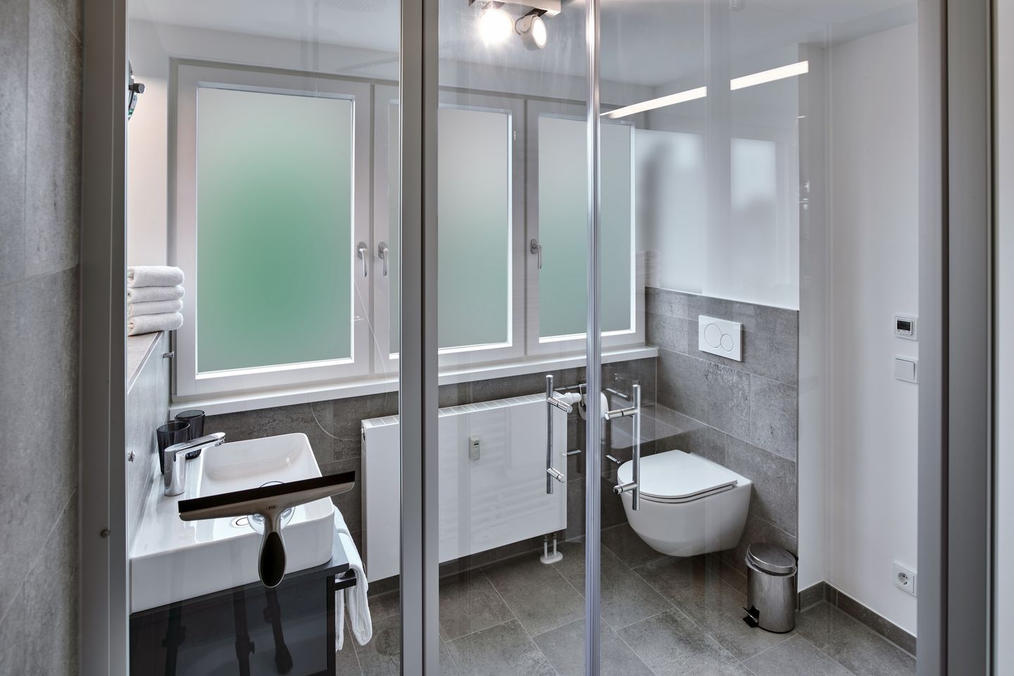 Lüttjeod Apartmentvilla Lüttjeod Apartmentvilla 16 Langeoog - Badezimmer mit Dusche