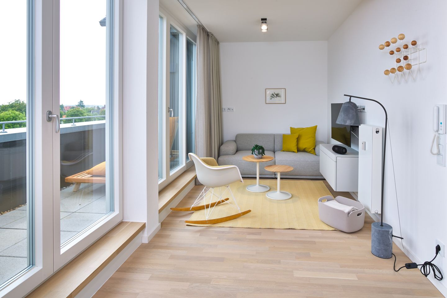 Lüttjeod Apartmentvilla Lüttjeod Apartmentvilla 18 Langeoog - Wohn-Essbereich mit Couch