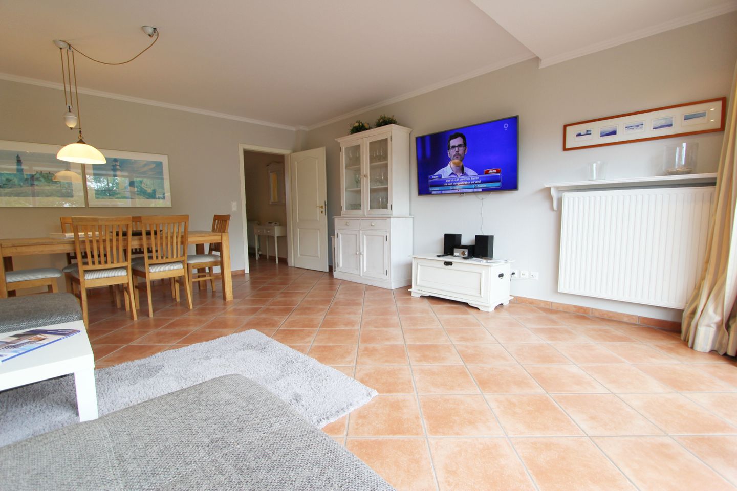 Haus Albatros - Westerlandstr. 21 B Wenningstedt - Wohnzimmer