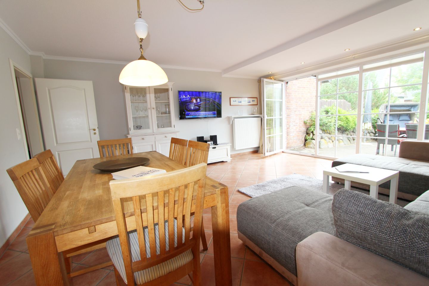 Haus Albatros - Westerlandstr. 21 B Wenningstedt - Wohnzimmer