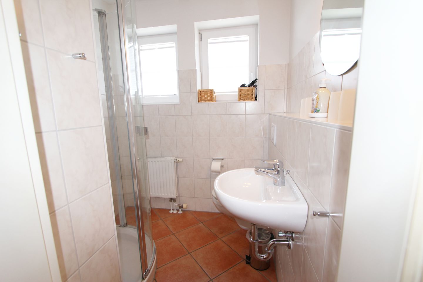 Haus Albatros - Westerlandstr. 21 B Wenningstedt - Badezimmer