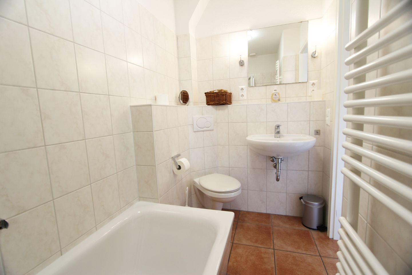 Haus Albatros - Westerlandstr. 21 B Wenningstedt - Badezimmer